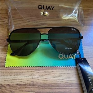 Quay Australia High Key Mini Polarized Sunglasses